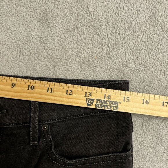 NWOT Levis 315 Shaping Bootcut Black Jeans Women's Size 29 - Picture 6 of 13